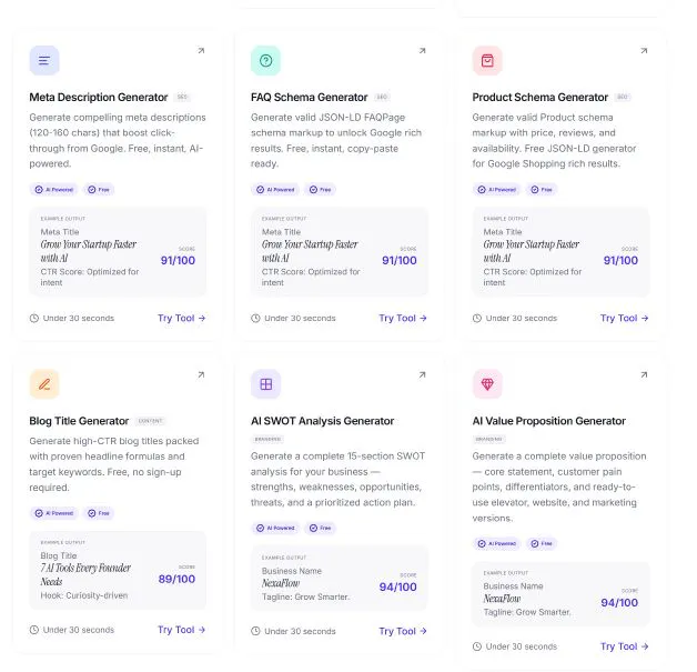 FounderTools AI gallery image