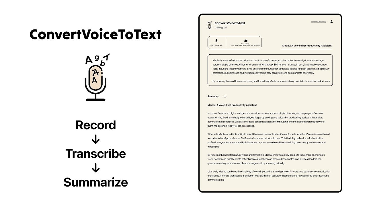 Convert Voice To Text gallery image