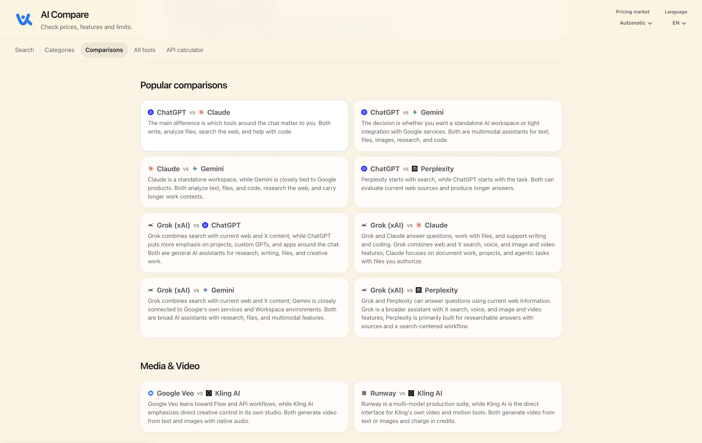 AI Compare gallery image