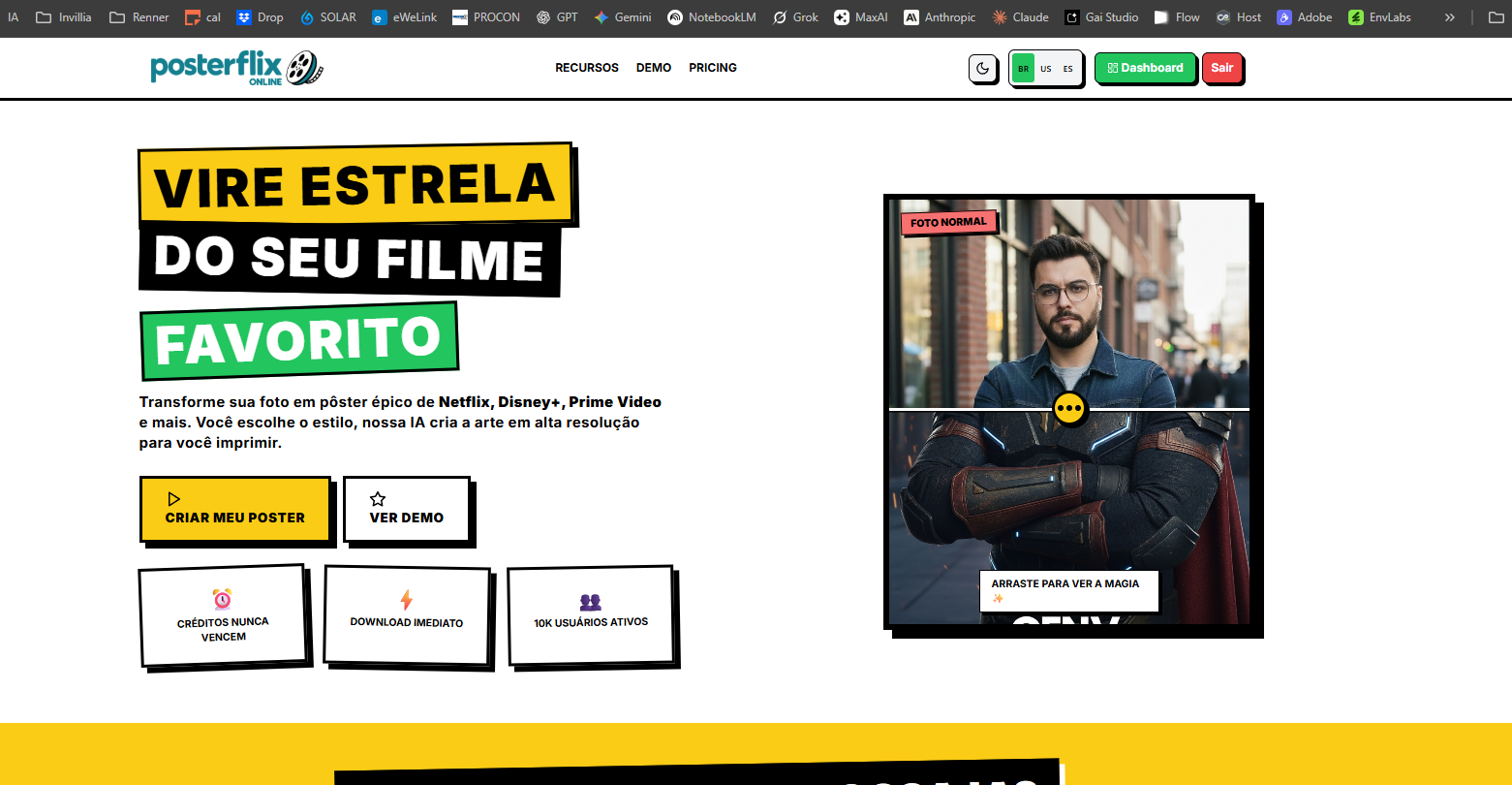 PosterFlix Online - AI-powered movie cover generator. media 3