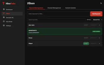 FilterTube gallery image