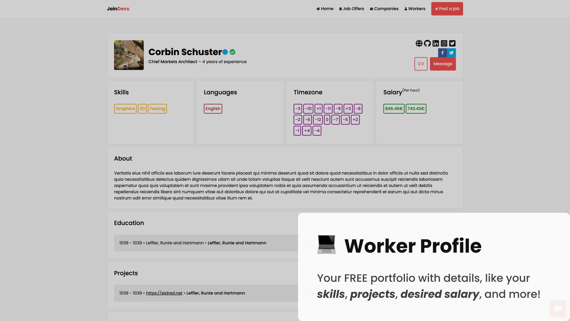 JoinDevs gallery image