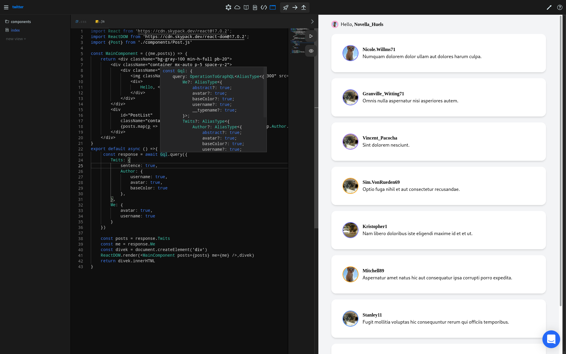 GraphQL Editor Image
