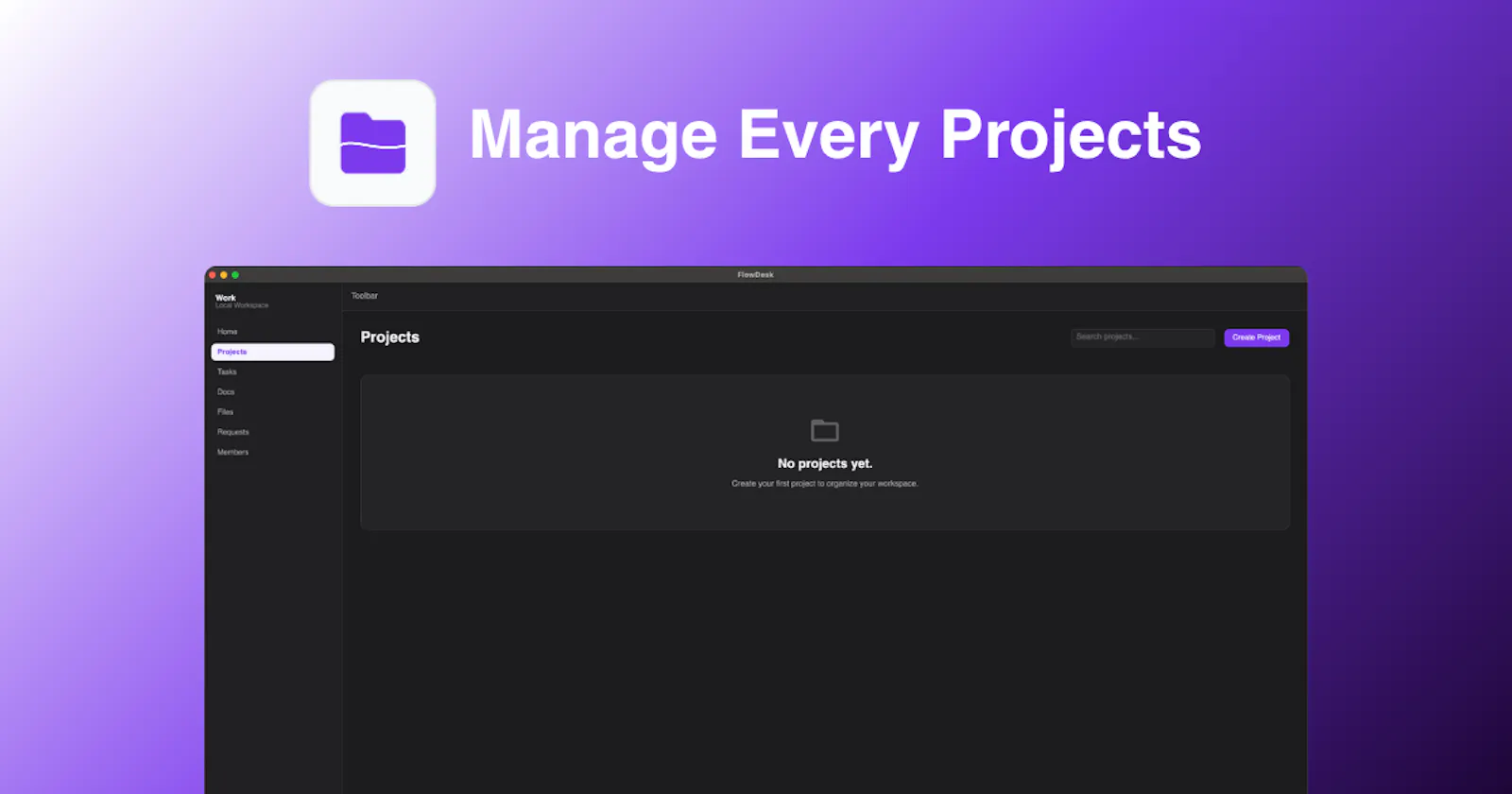 FlowDesk screenshot 2