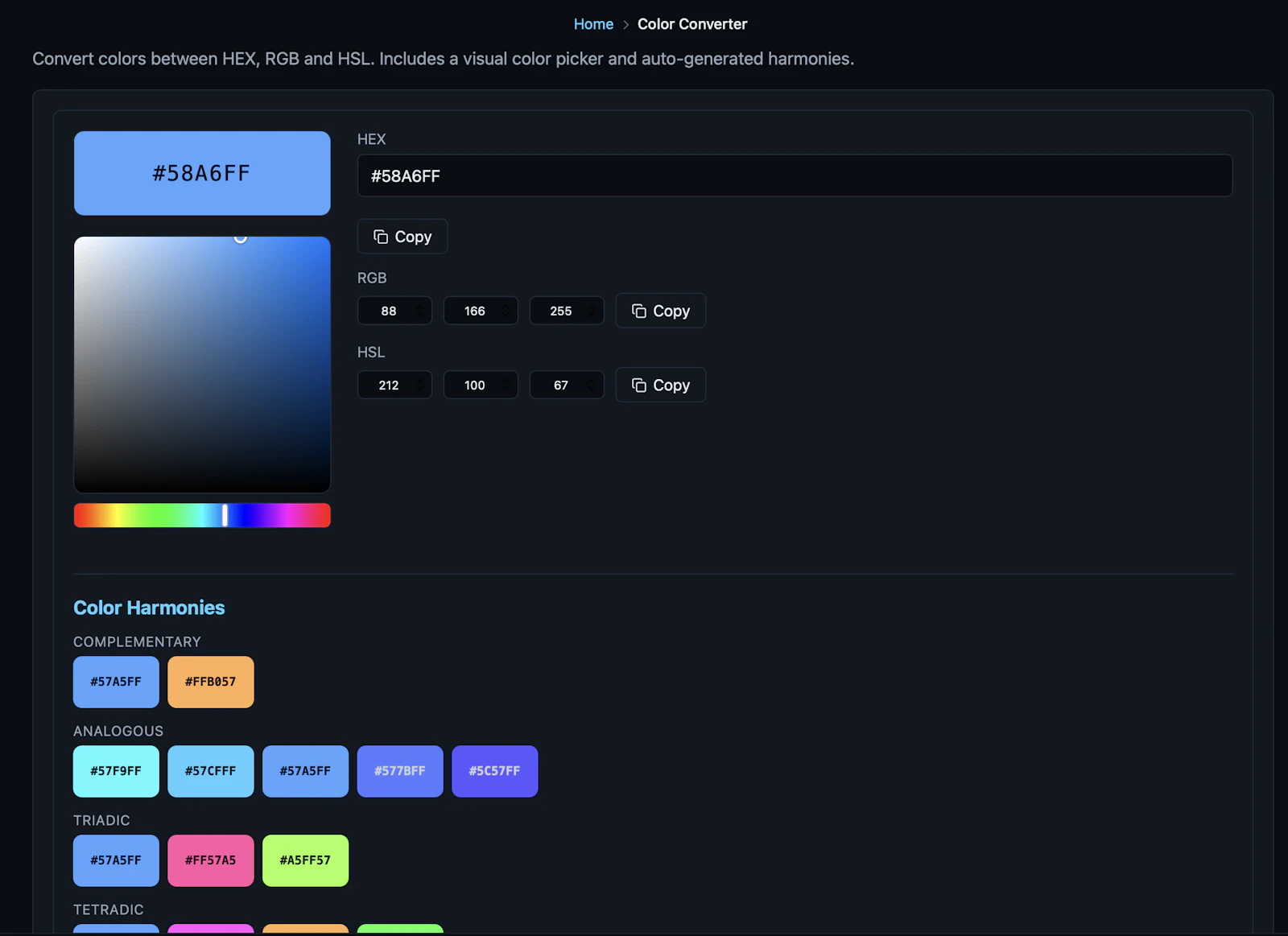 DevUtils screenshot 2