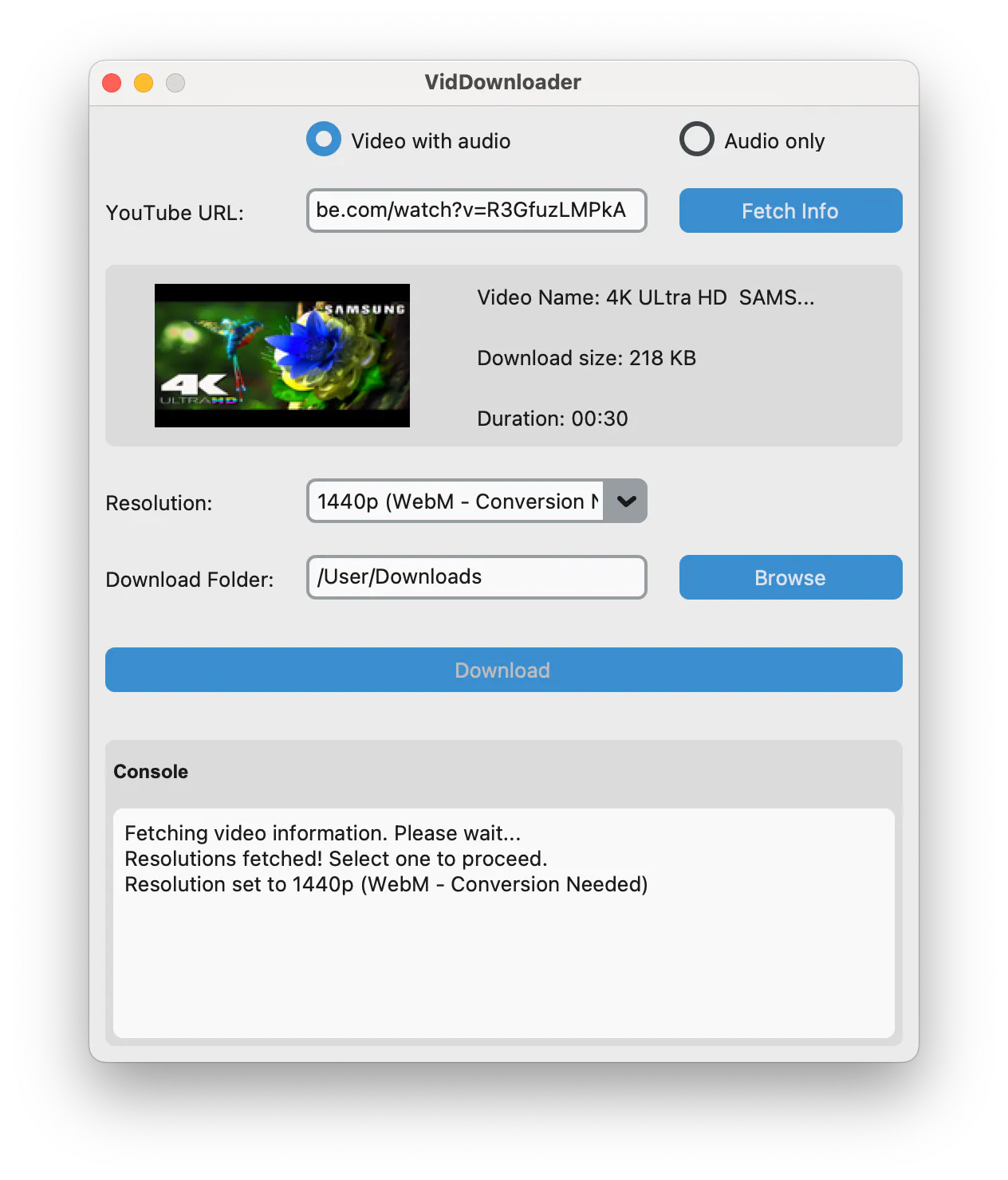 VidDownloader gallery image