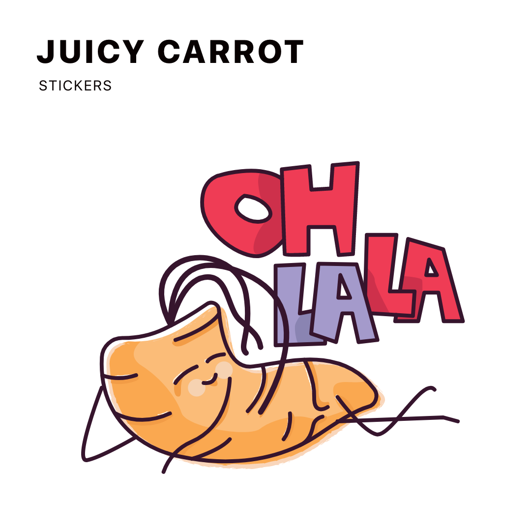 Juicy Carrot Stickers gallery image
