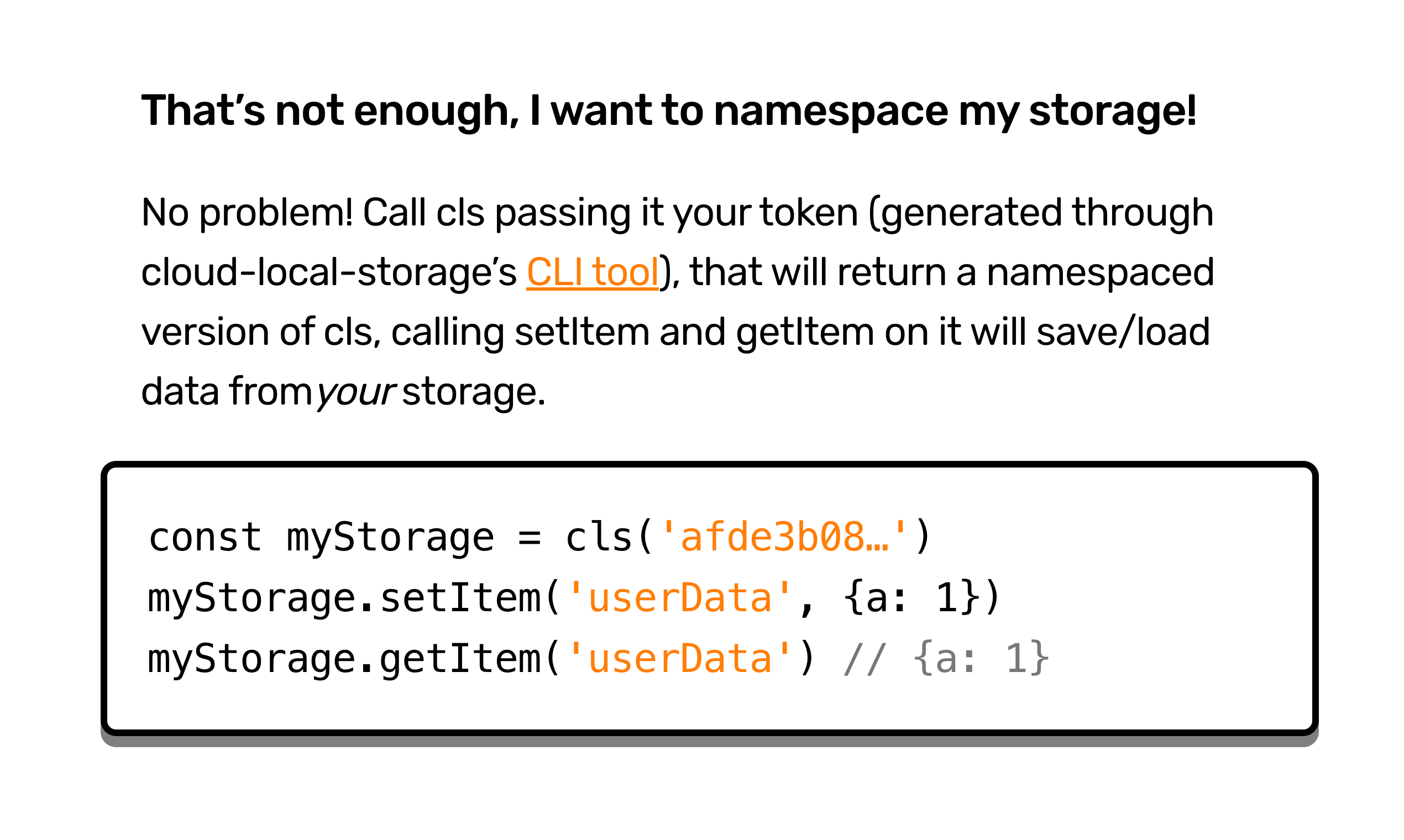 Cloud Local Storage gallery image