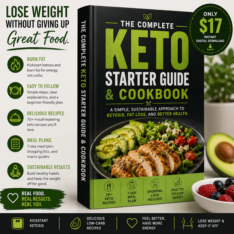 The Complete Keto Starter Guide&Cookbook screenshot 1