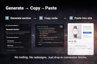 Conversion Blocks AI gallery image