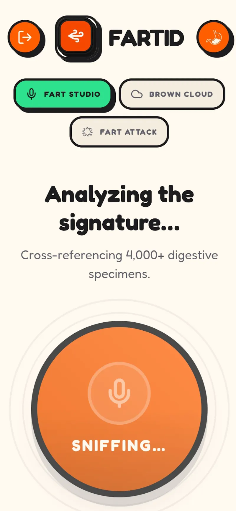 FartID — Identify Your Farts. screenshot 1