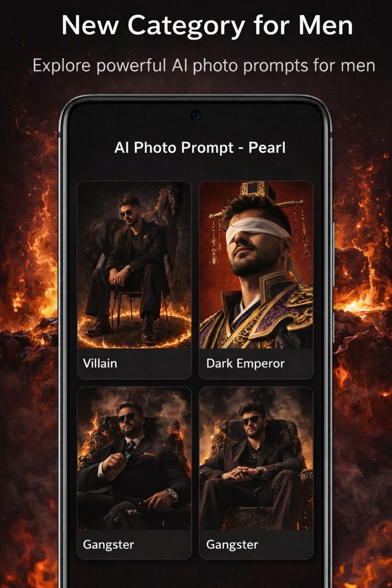 Ai Photo Prompt - Pearl - Main product screenshot demonstrating key features and user interface