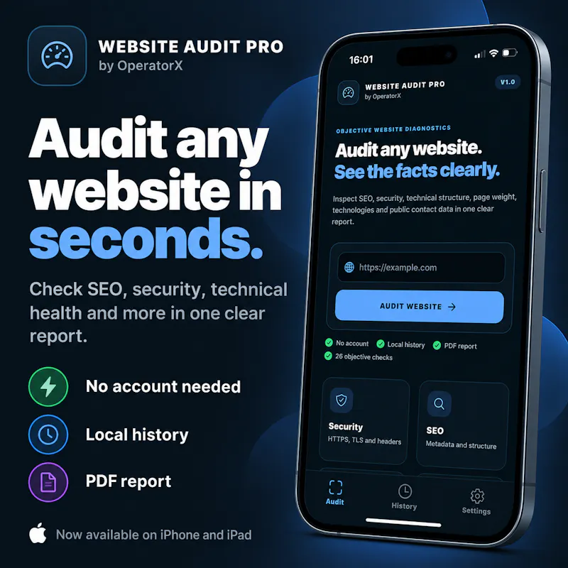 Website Audit Pro screenshot 1