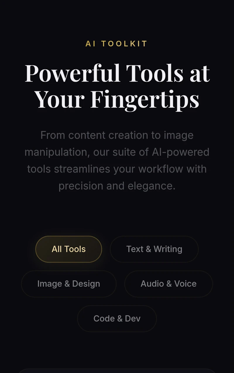 Lumina Hub AI screenshot 1