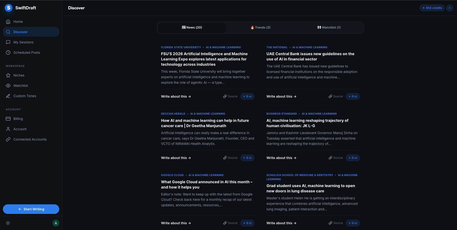SwiftDraft gallery image