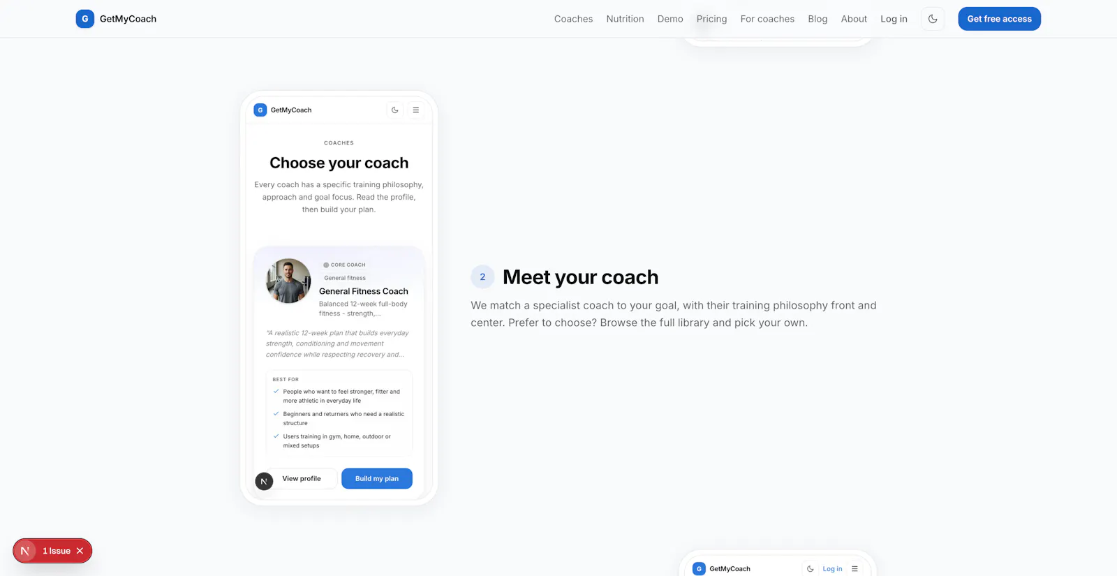 GetMyCoach screenshot 6