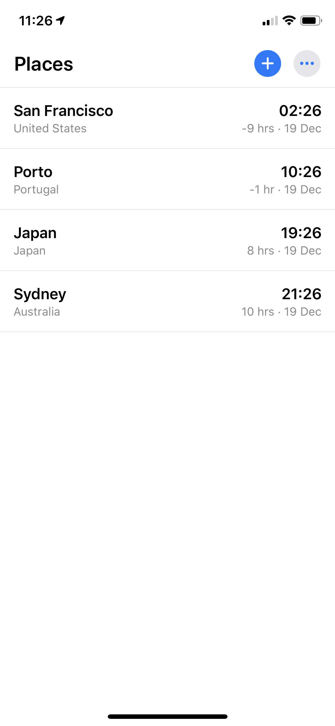 Veern – World time, at a glance gallery image