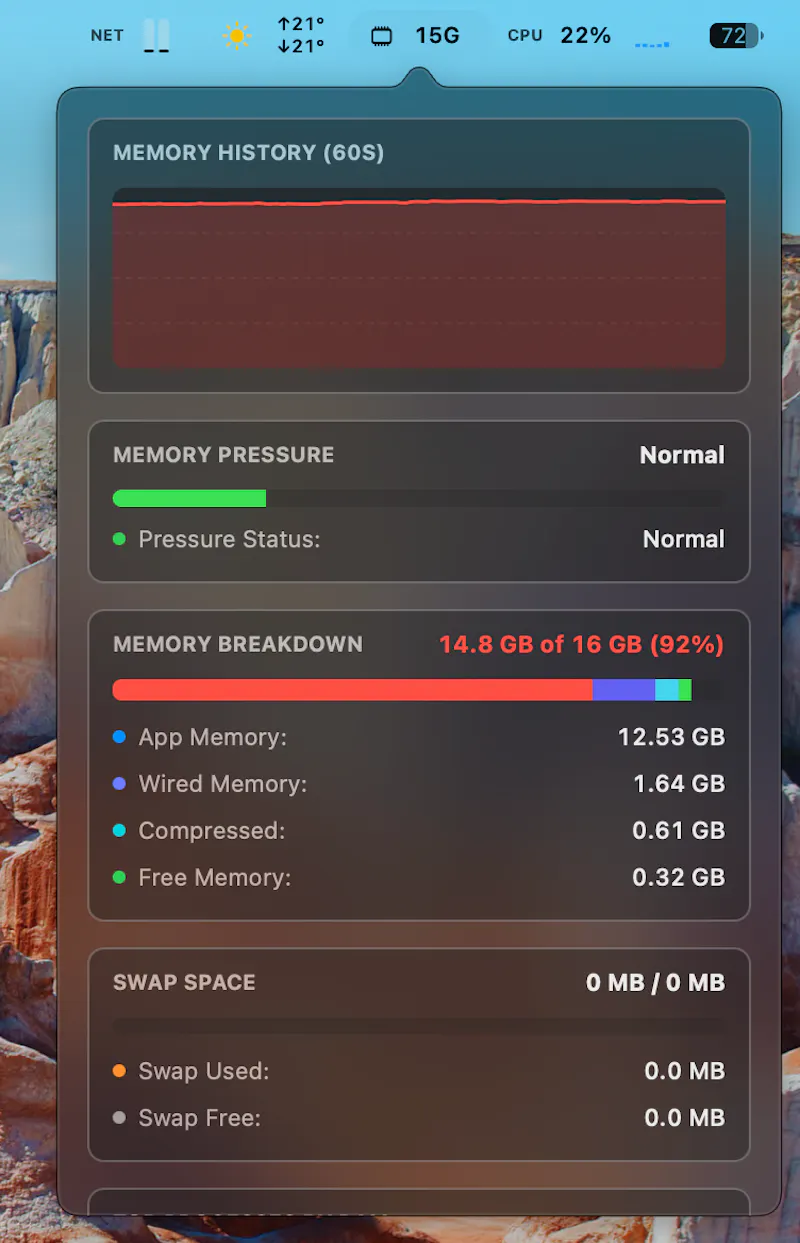 MacMonitor screenshot 4