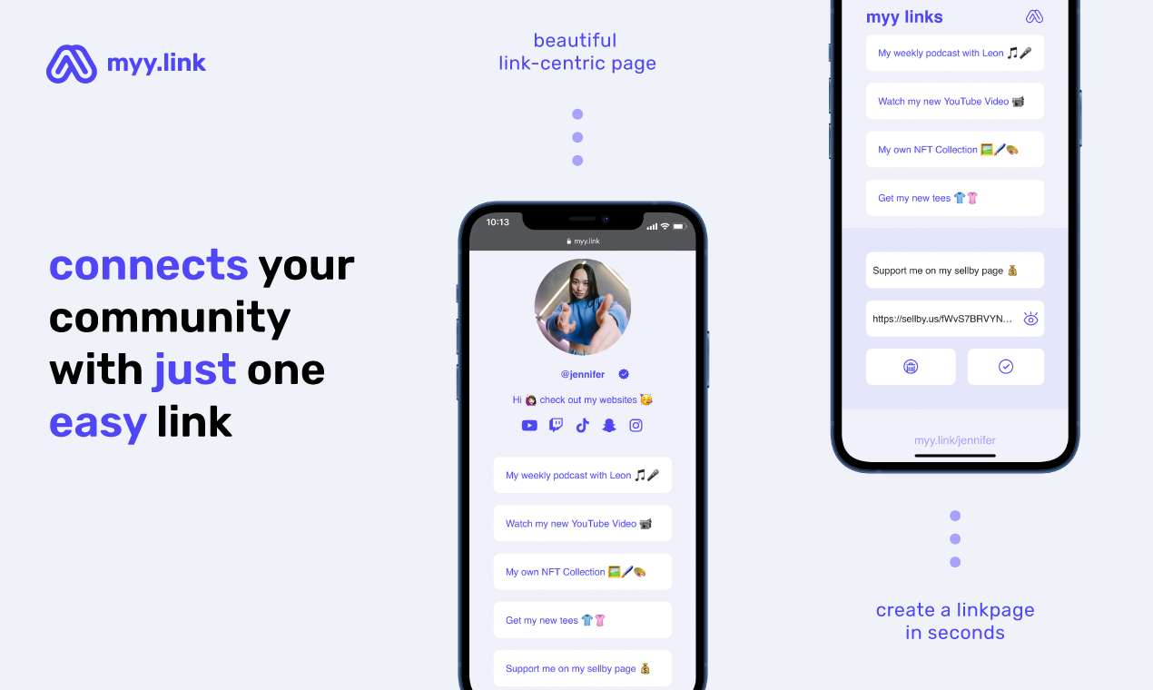 myylink the mobile-first linkpage gallery image