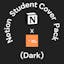 Dark Mode Notion Cover Pack for Students