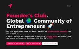 Foundrmeet.com | Founder's Club media 1