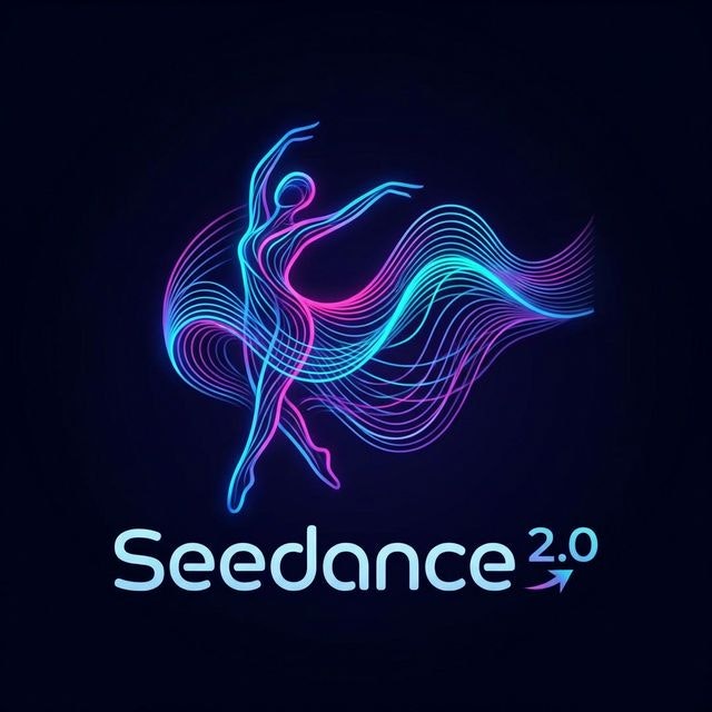 AI video generator with seedance 2.0 - Product Hunt launch logo and brand identity