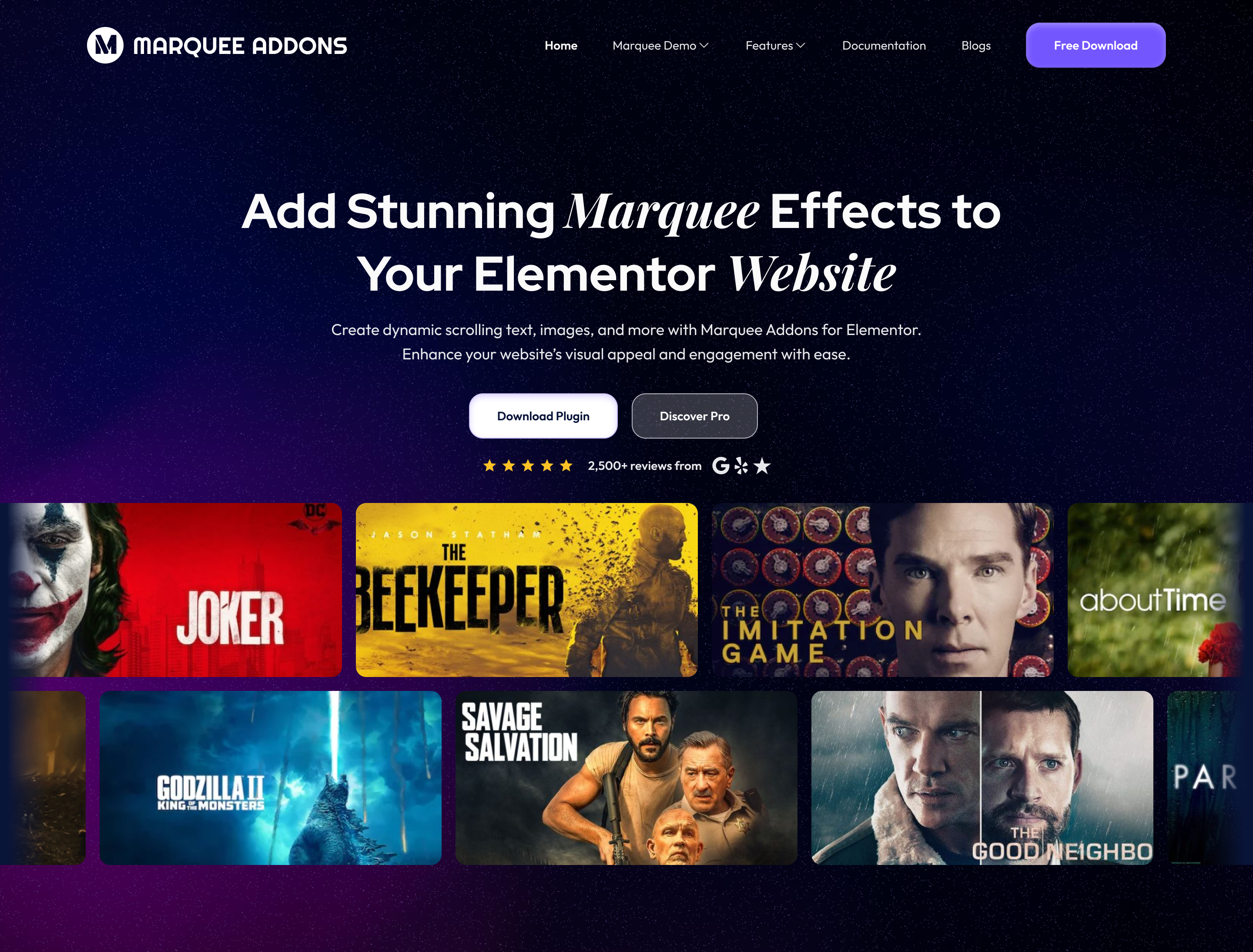 Marquee Addons for Elementor  gallery image