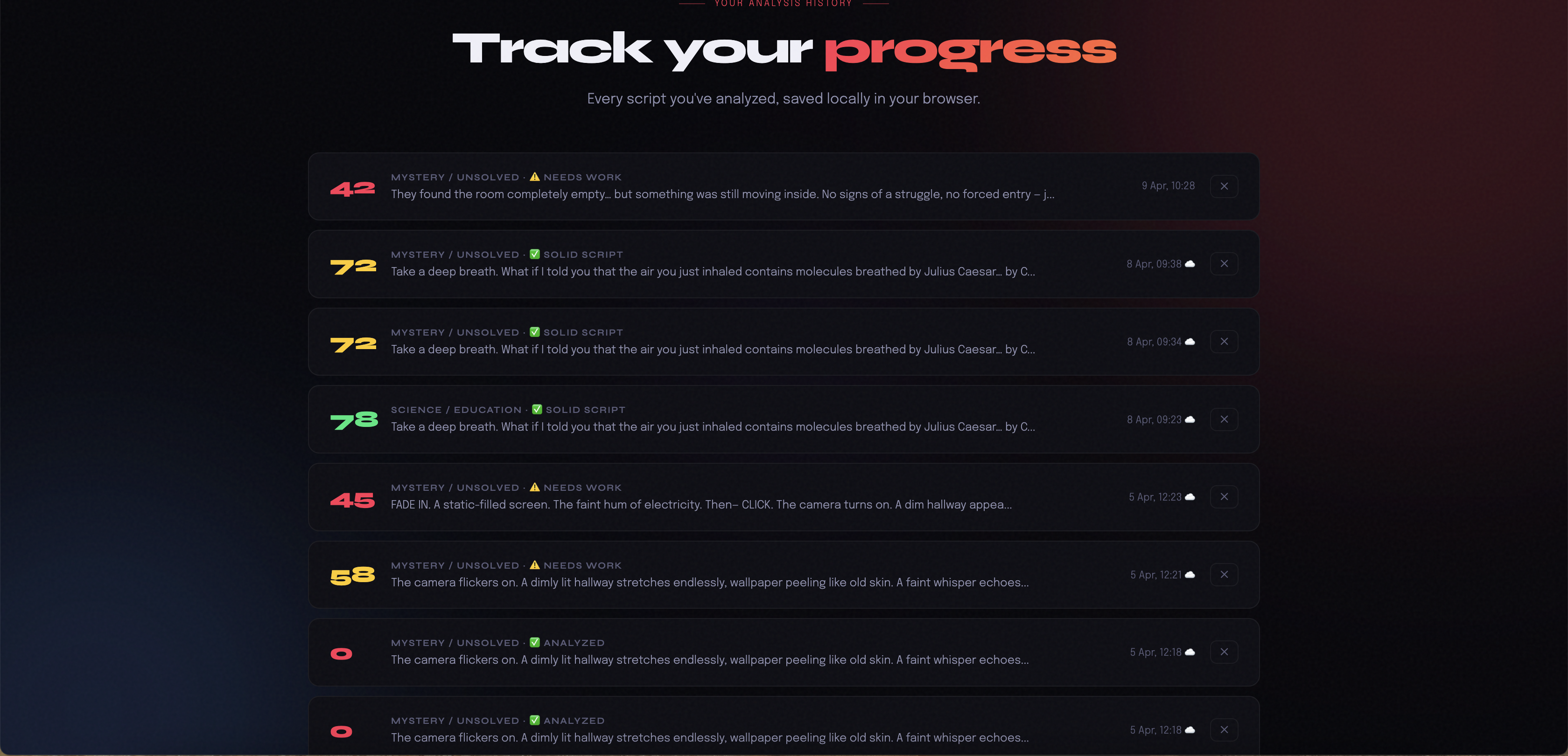 HookScorer gallery image