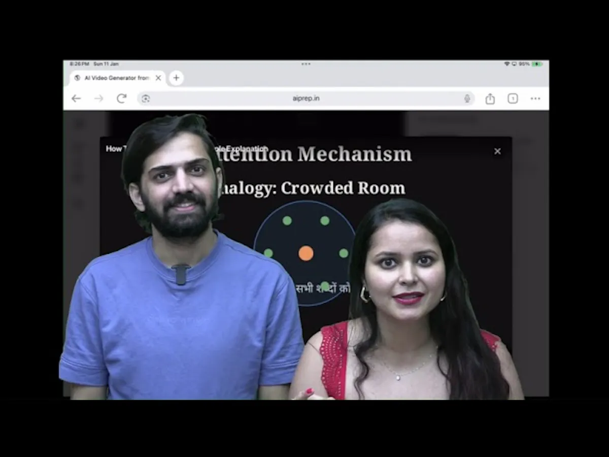 AIPREP: AI Video Tutor