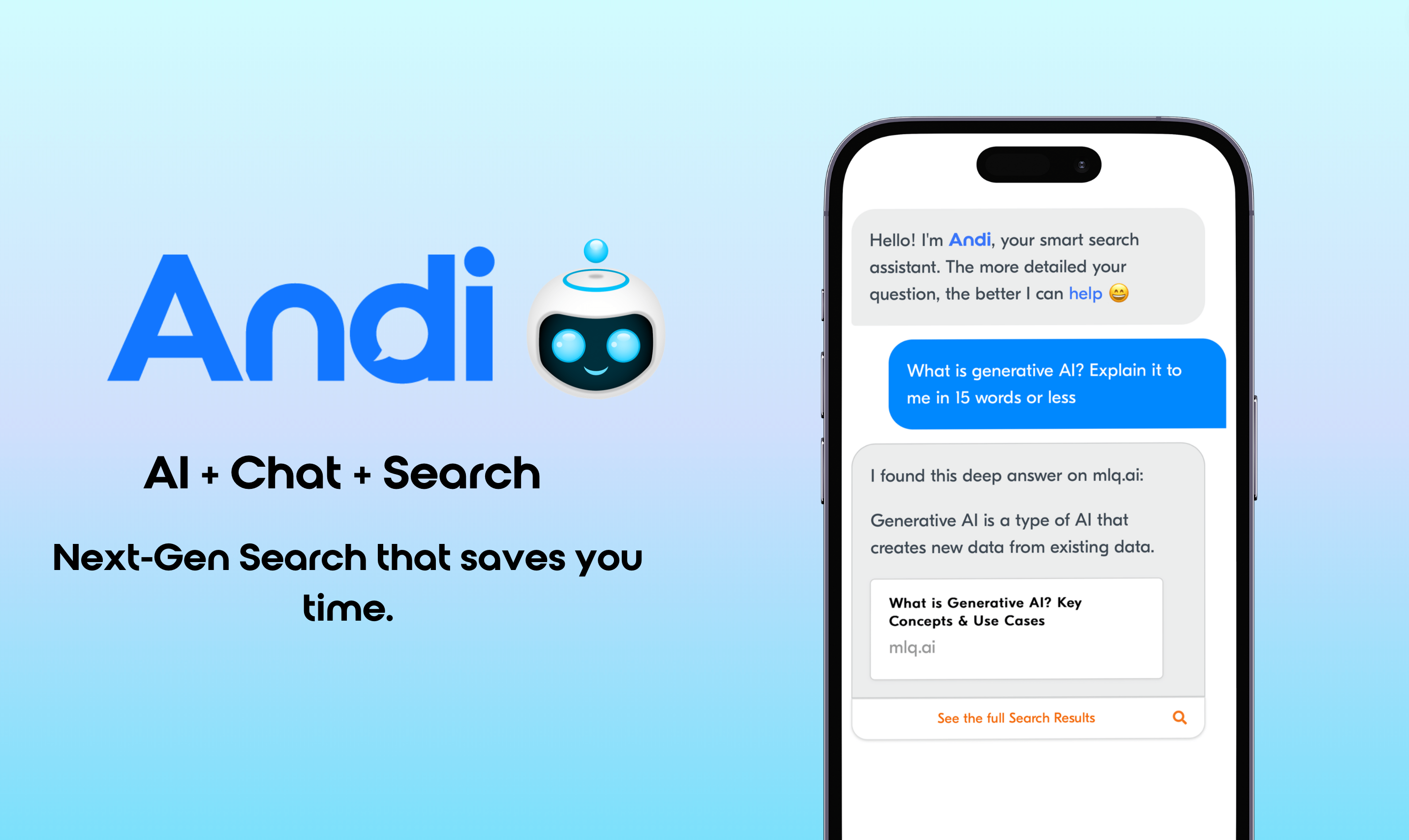 Andi - AI, chat, and search | Product Hunt