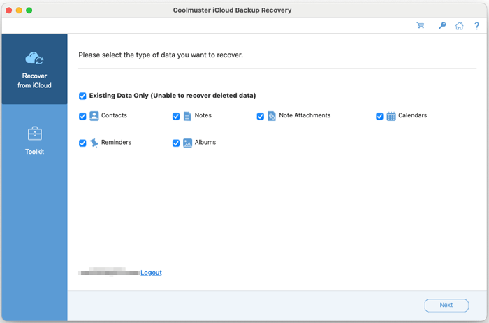 Coolmuster iCloud Backup Recovery (Mac) gallery image