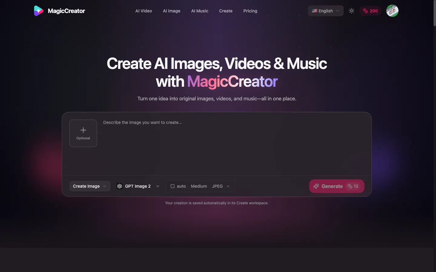 MagicCreator gallery image