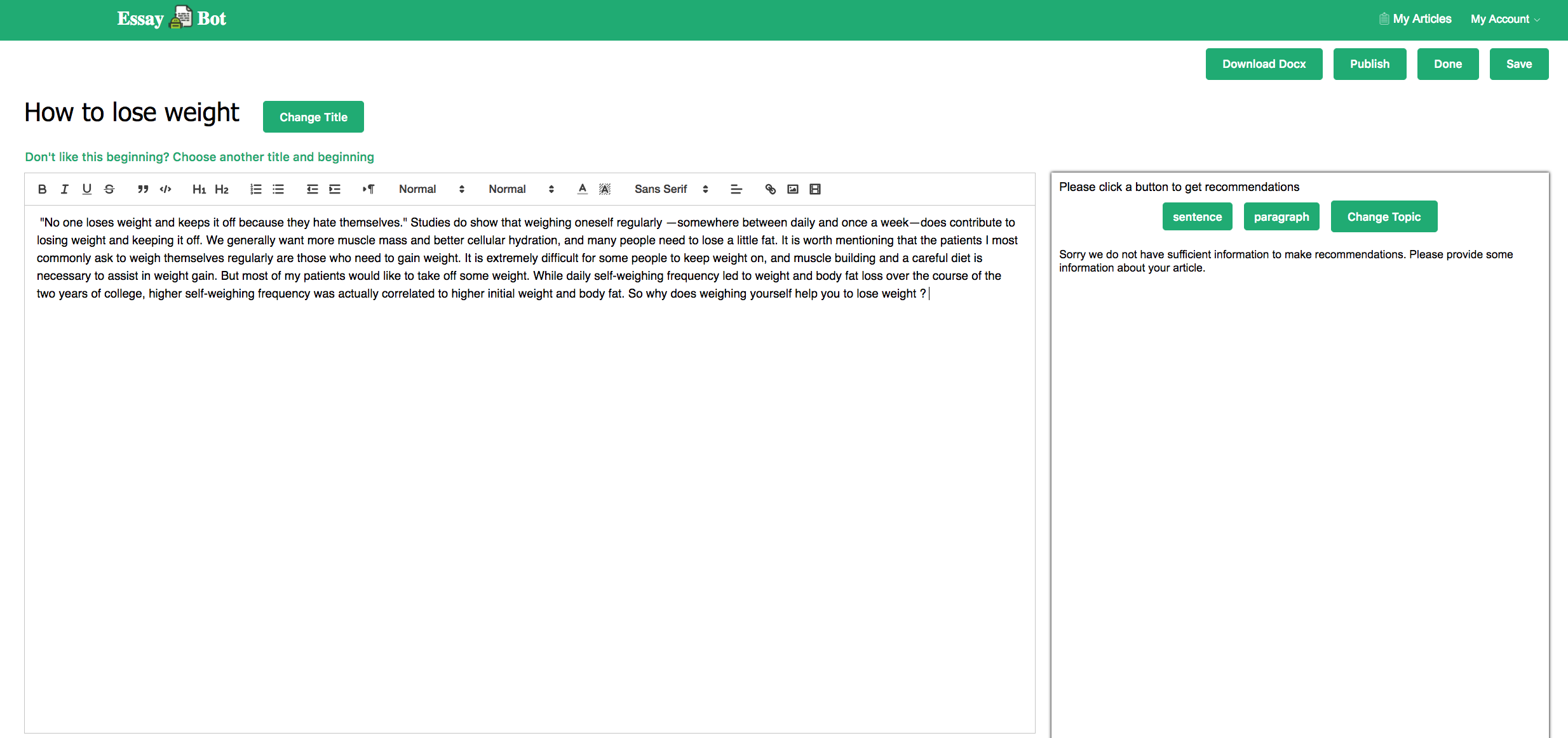 Essaybot gallery image