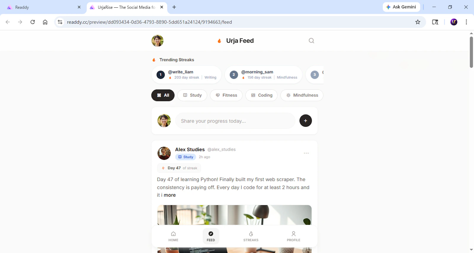 UrjaRise screenshot 3