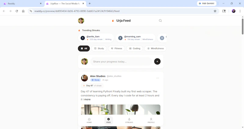 UrjaRise screenshot 3