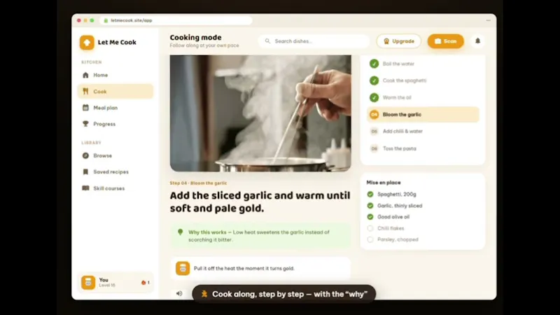 Let Me Cook screenshot 1 (video preview)