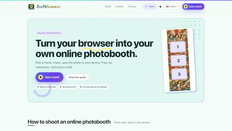 Boothsummer screenshot 1