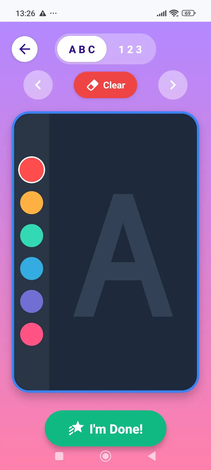Kids learning app gallery image
