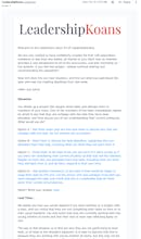 LeadershipKoans gallery image