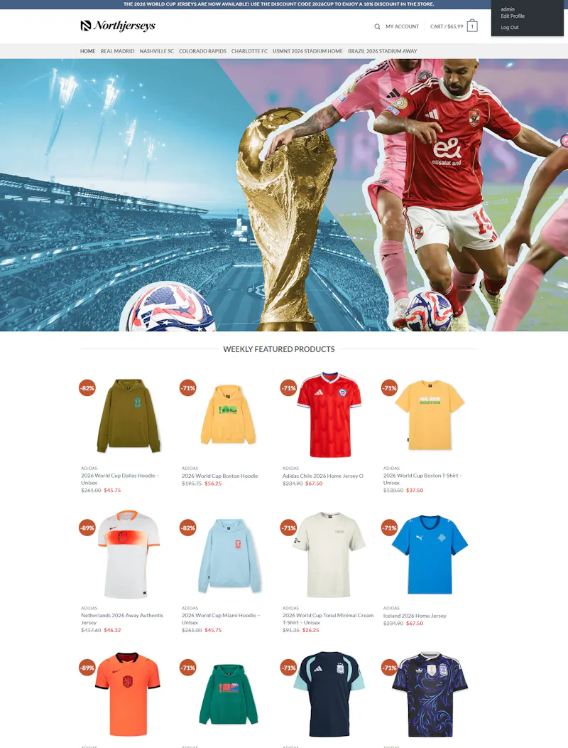 Cheap 2026 World Cup jerseys-Online Shop screenshot 2