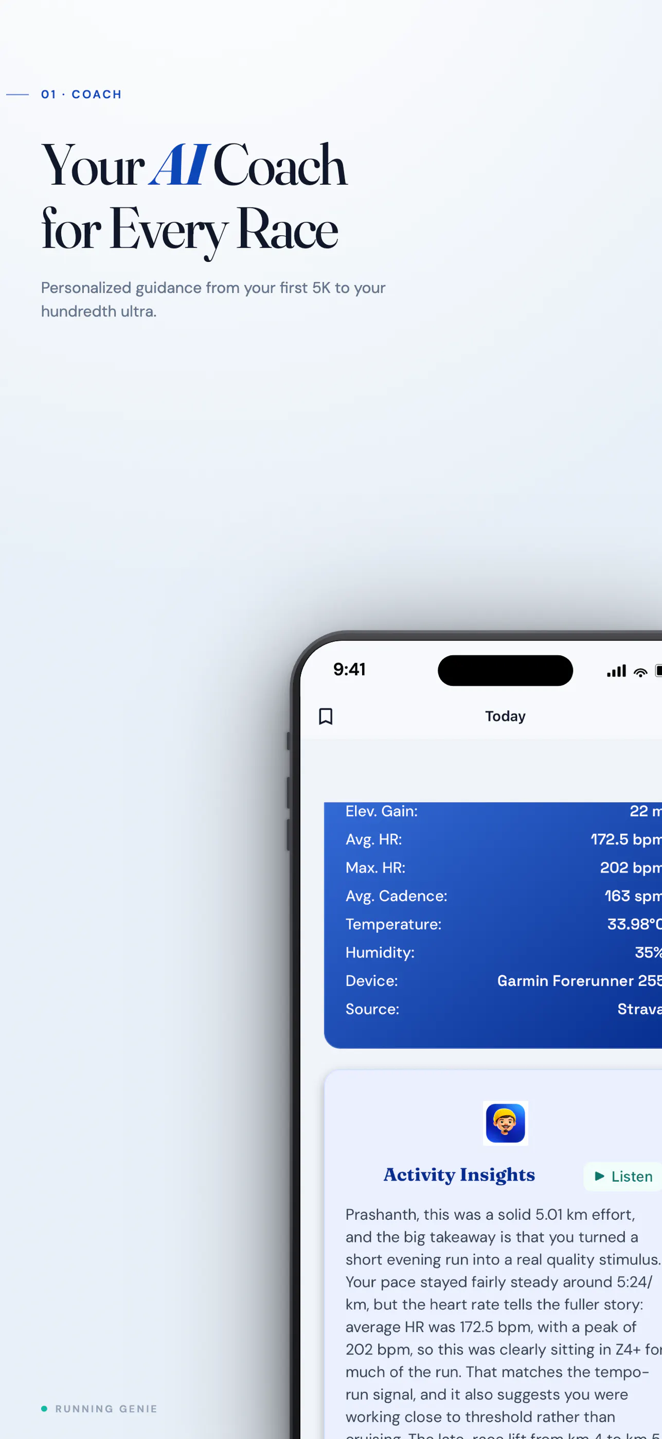Running Genie: AI Running Coach gallery image