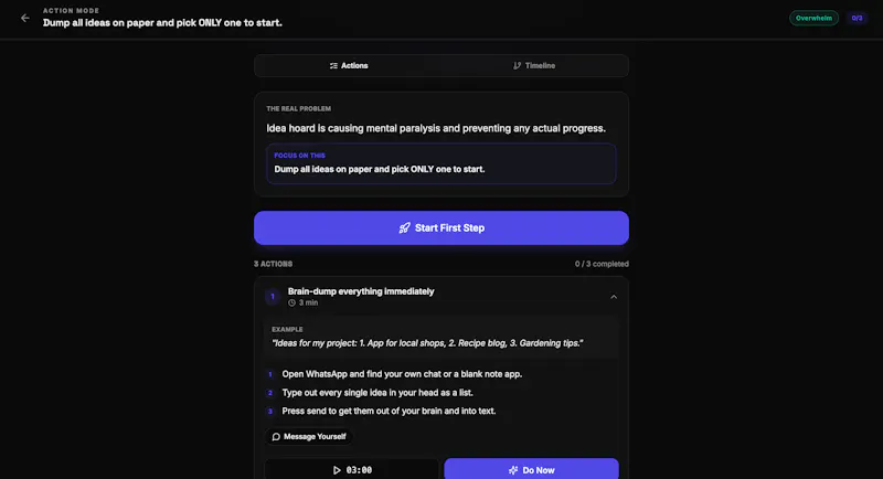 GetMindToAct screenshot 4
