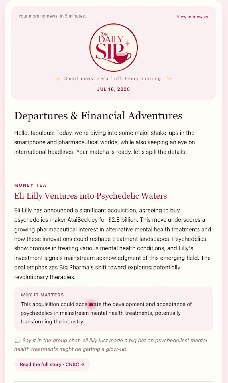 The Daily Sip screenshot 3