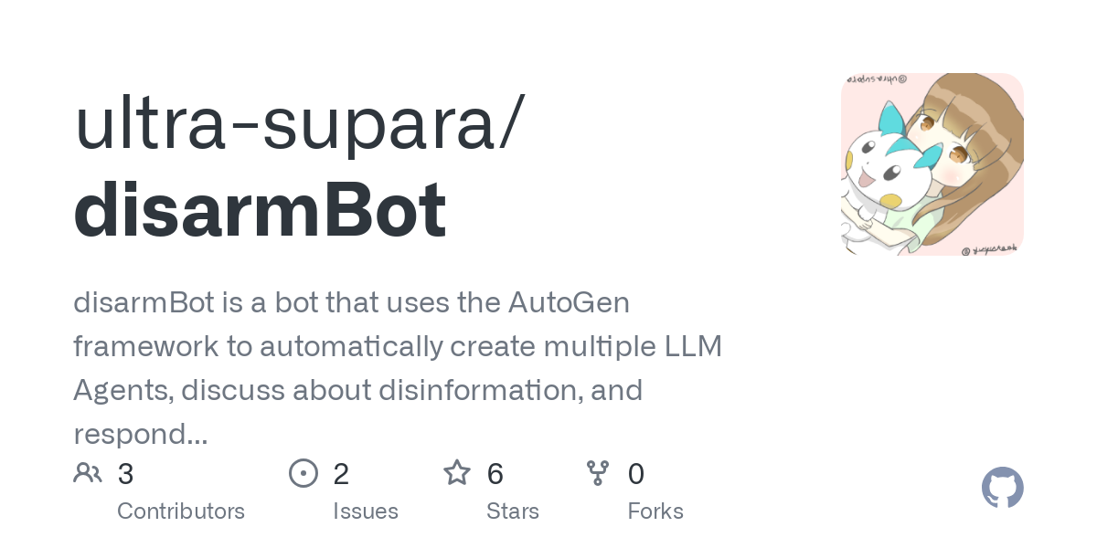 وسائط disarmbot - عوامل LLM ، Disinfo 2