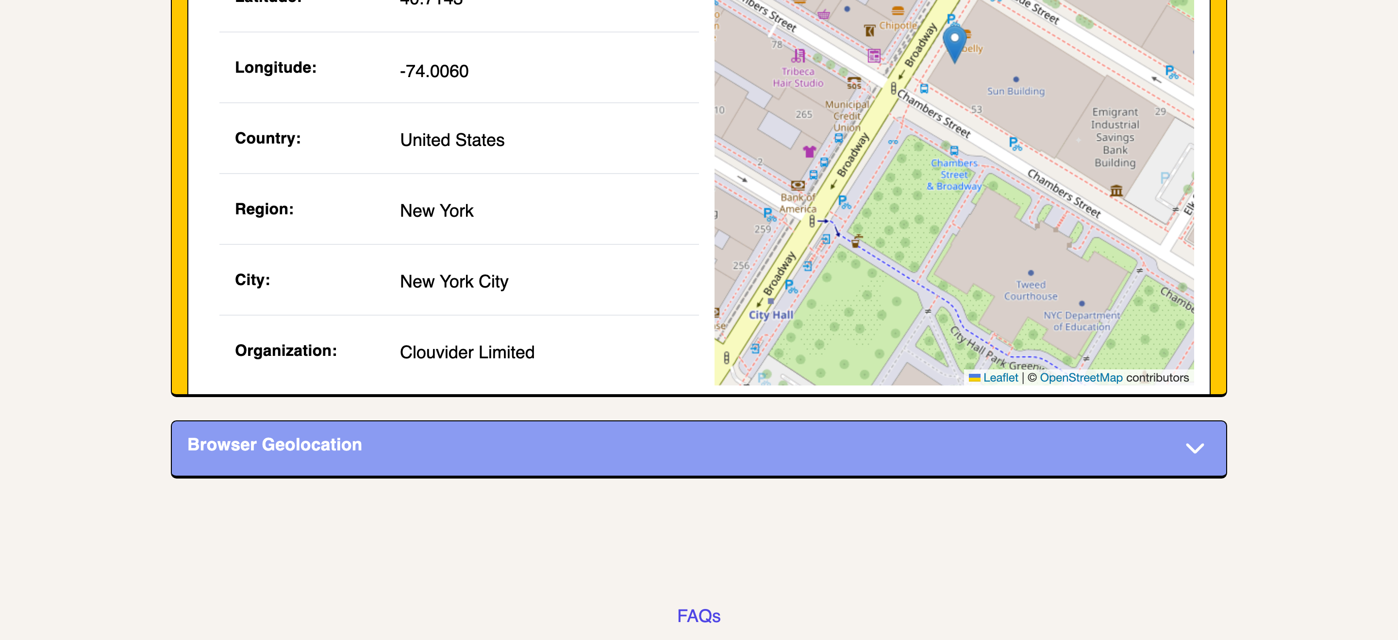 Wat is mijn locatie - Waar ben ik nu?Adres, GPS, IP, hoogte, hoogte media 4