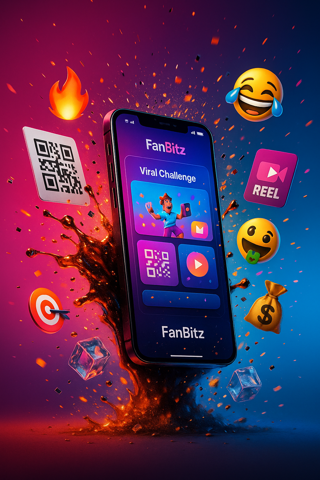 Fanbitz - ศูนย์ความท้าทายไวรัสของอินเดีย - รับจากม้วนของคุณมส์สร้าง.แข่งขัน.ไปไวรัส media 4