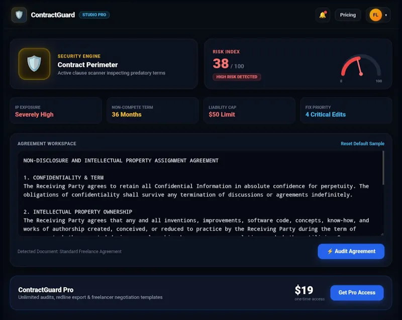 ContractGuard screenshot 1