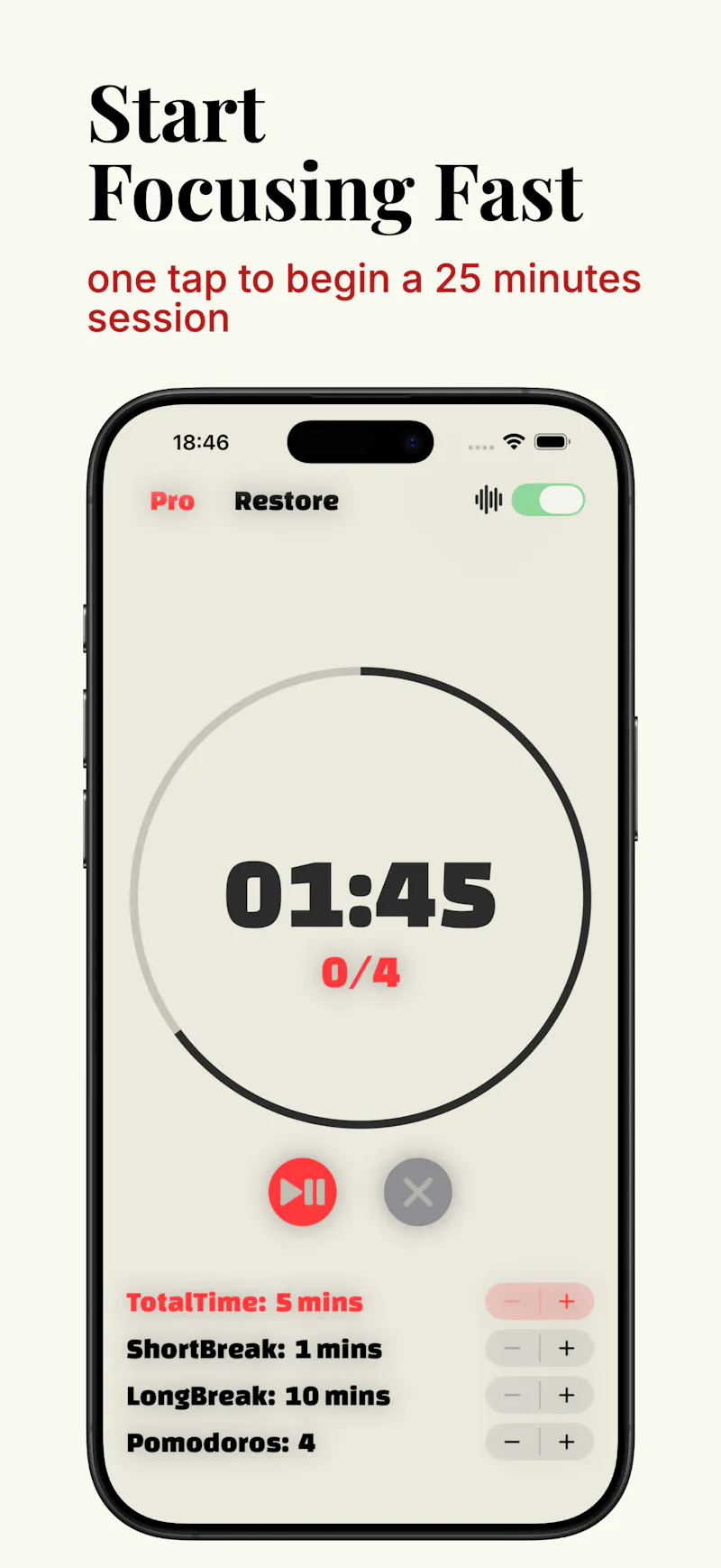 Focusing - Study Timer screenshot 2