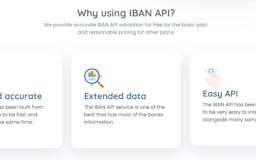 IBAN API-Validate IBAN and get Bank Data media 2
