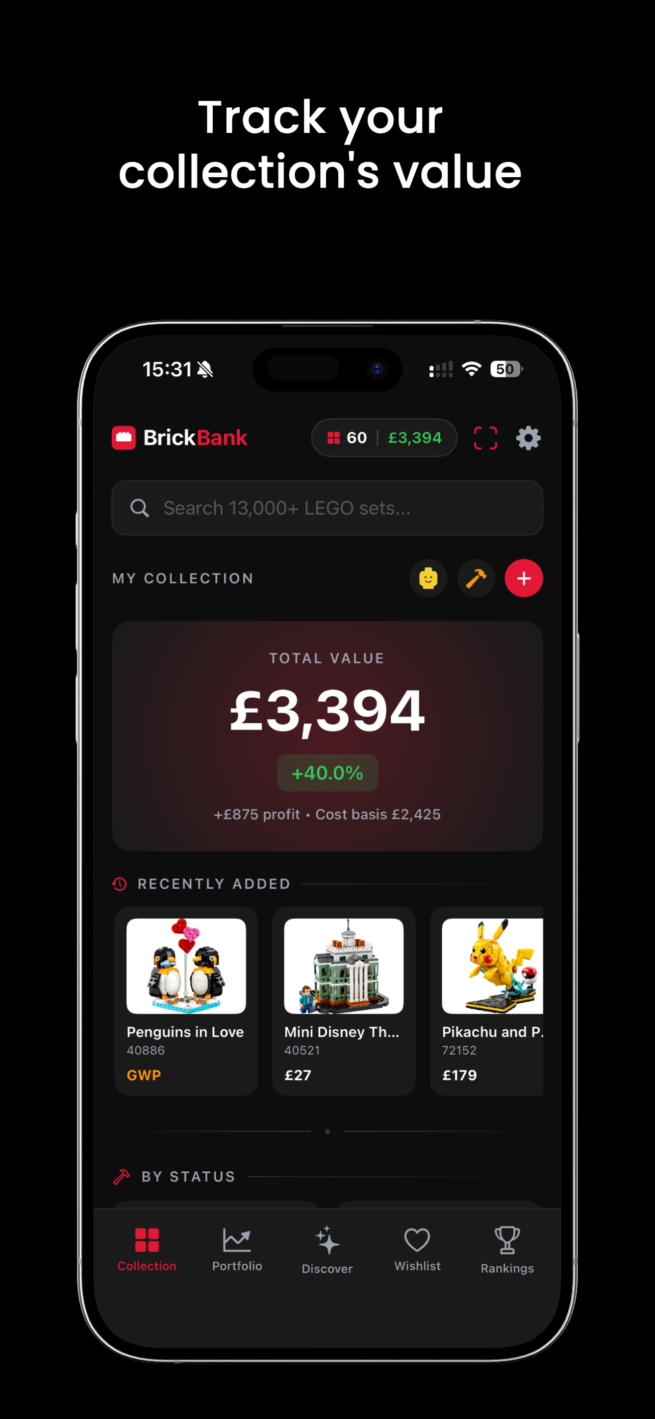 BrickBank - Screenshot 2 showing product features and functionality